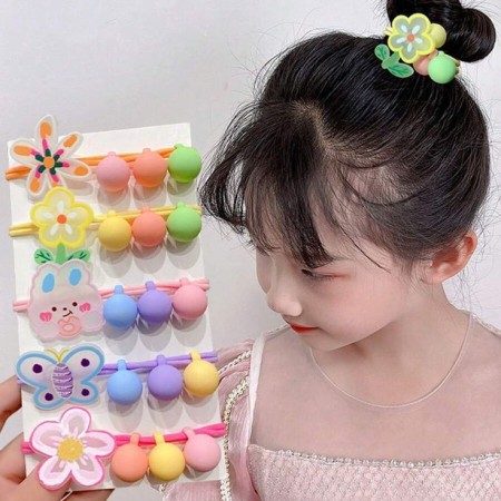 (১৬ পিস) Kids Hair Band(ফ্রী ডেলিভারি)
