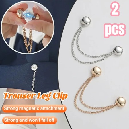 (2 Pcs) Magnetic clothing clips