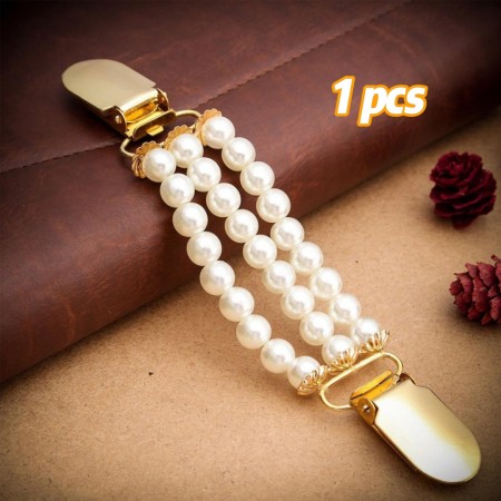 Adjustable Pearl Fashion clip