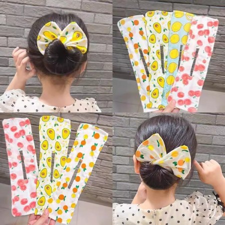 (২ পিস) Magic Bow Hair Bun for kids